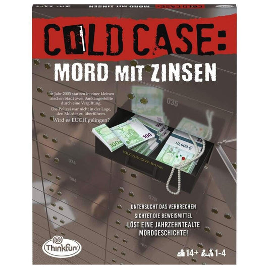 Ravensburger ThinkFun ColdCase: Mord mit Zinsen
