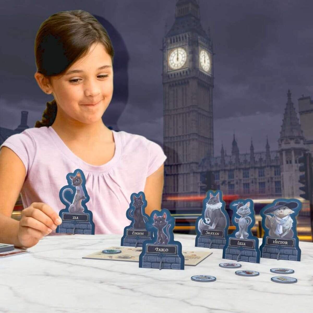 ThinkFun Mitternachtskatzen Das Logik-Spiel