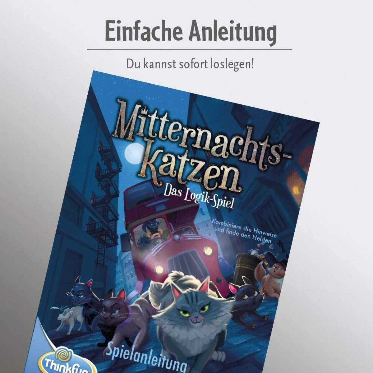 ThinkFun Mitternachtskatzen Das Logik-Spiel