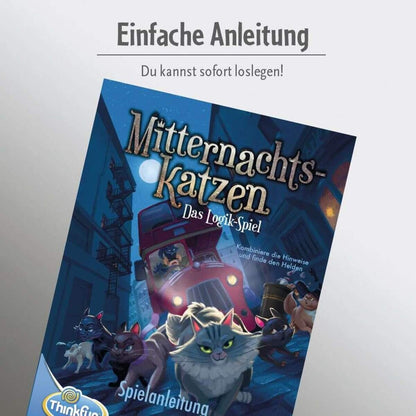 ThinkFun Mitternachtskatzen Das Logik-Spiel