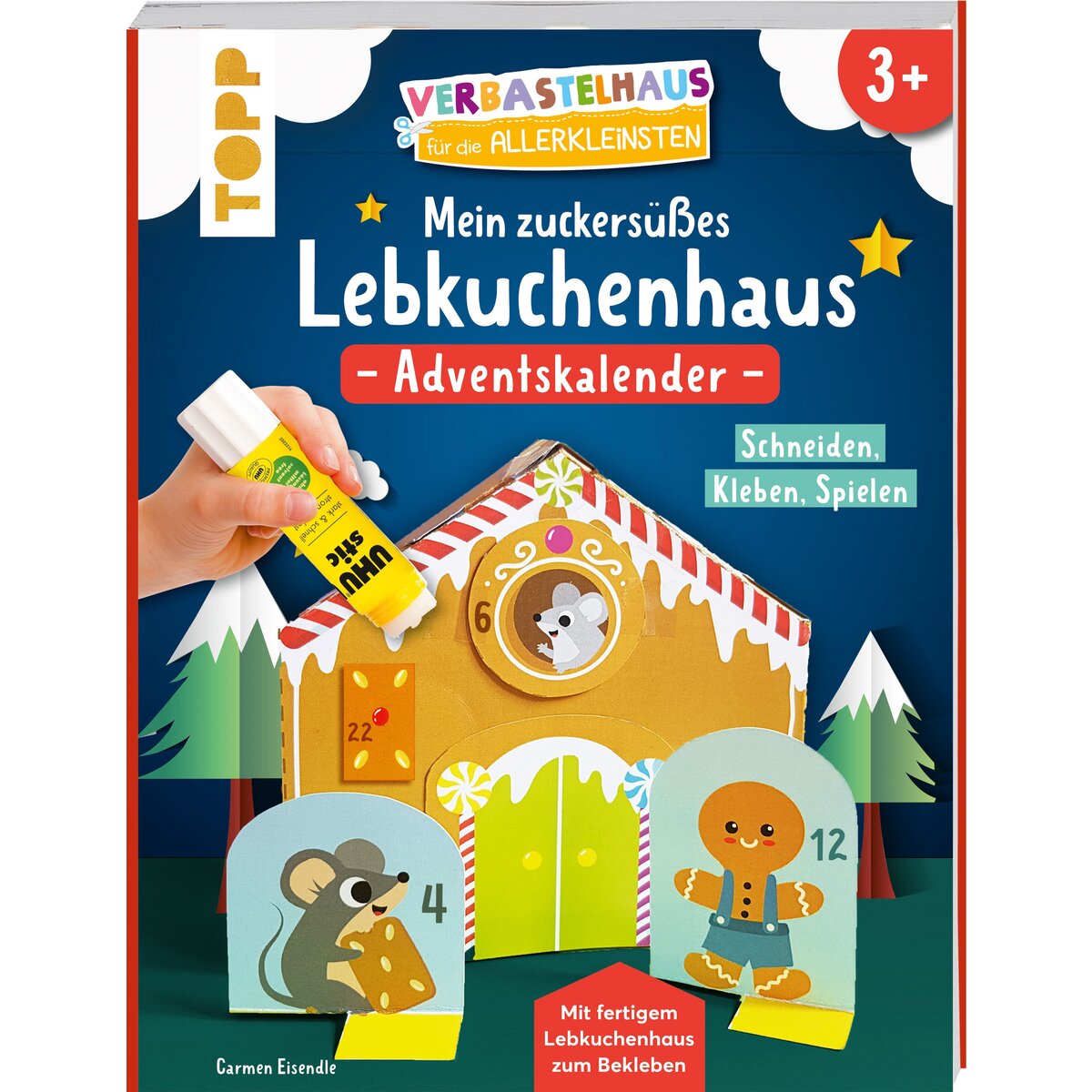 Topp Adventskalender Mein zuckersüßes Lebkuchenhaus
