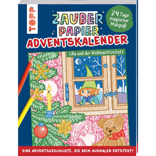 Topp Adventskalender Zauberpapier Lilla und der Weihnachtsschatz