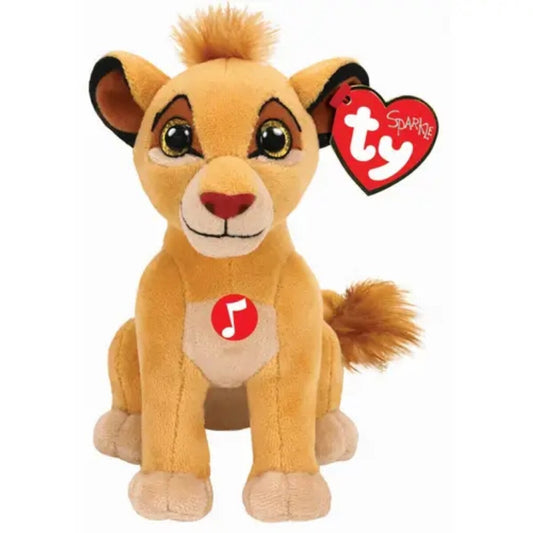 Ty Beanie Babie with Sound Lion King Simba