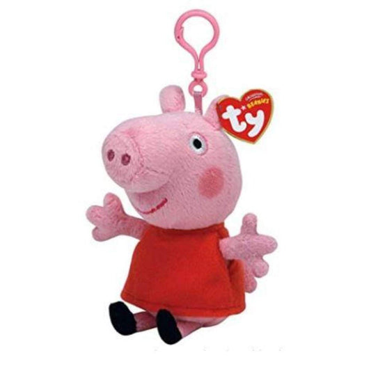 Ty Beanie Babies Peppa Pig Schlüsselanhänger