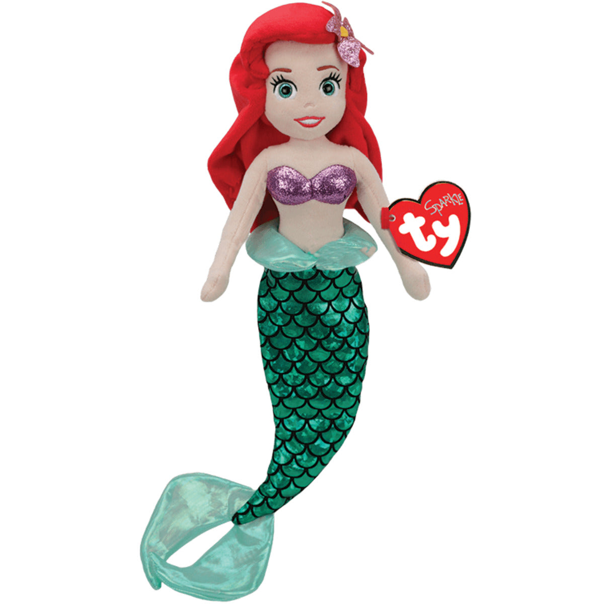 ty Disney Prinzessin Ariel Stoffpuppe mit Sound