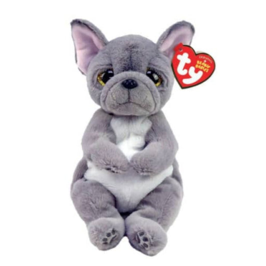 Ty Plüschfigur Hund Wilfred grau