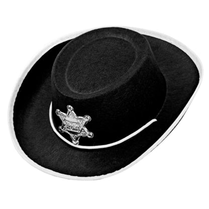 WIDMANN Cowboy Hut aus Filz schwarz