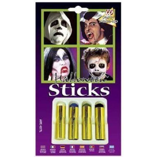 Widmann Jumbo Schminkstifte Halloween 4er Set