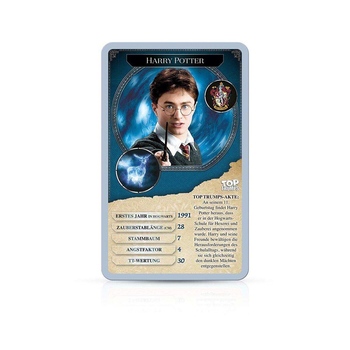 Winning Moves Top Trumps Harry Potter 30 Hexen und Zauberer