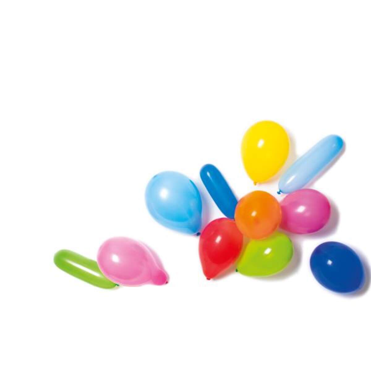 amscan Latex Ballons in verschiedenen Farben und Formen, 30 Stück