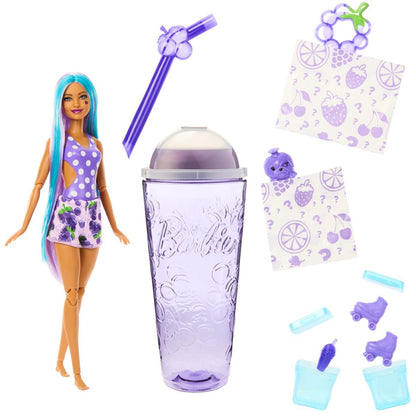 Barbie Pop! Reveal Barbie Juicy Fruits Serie - Traubensaft