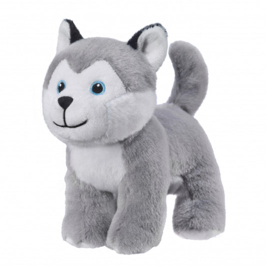 Bauer Husky: Kuscheltier aus softem Plüsch, 15 cm