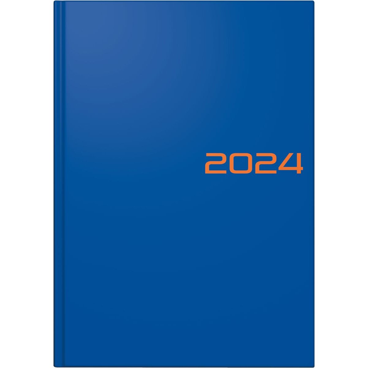 BRUNNEN Buchkalender blau A5, 2024