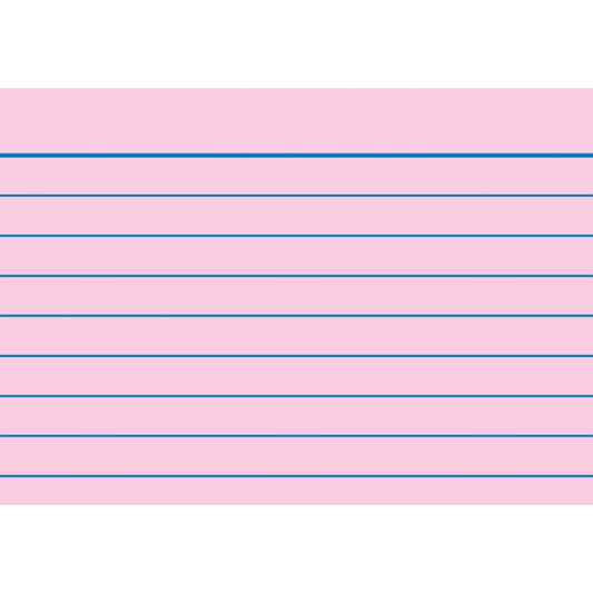 BRUNNEN Karteikarte, A8, liniert, 100 Stück, rot