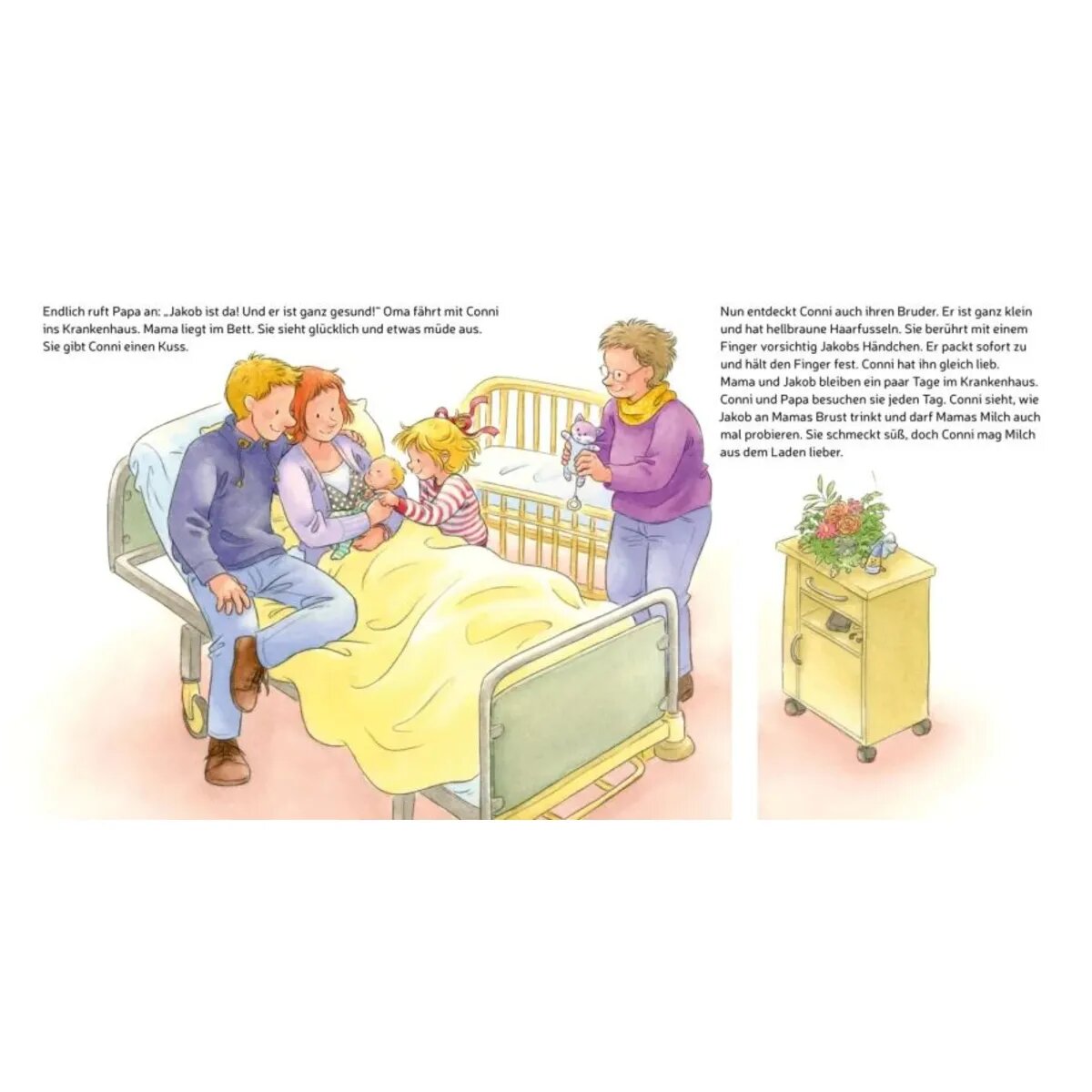 Carlsen Verlag LESEMAUS 118: Conni und das neue Baby