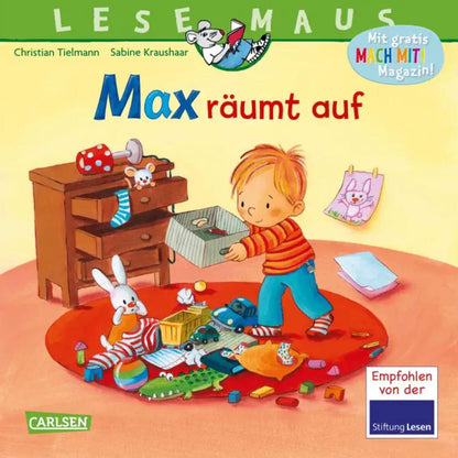Carlsen Verlag LESEMAUS 119: Max räumt auf