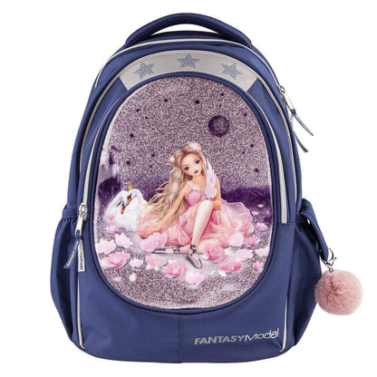 Depesche Schulrucksack Fantasy Model Ballett, grau