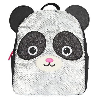 Depesche Snukis Panda Rucksack mit Pailletten