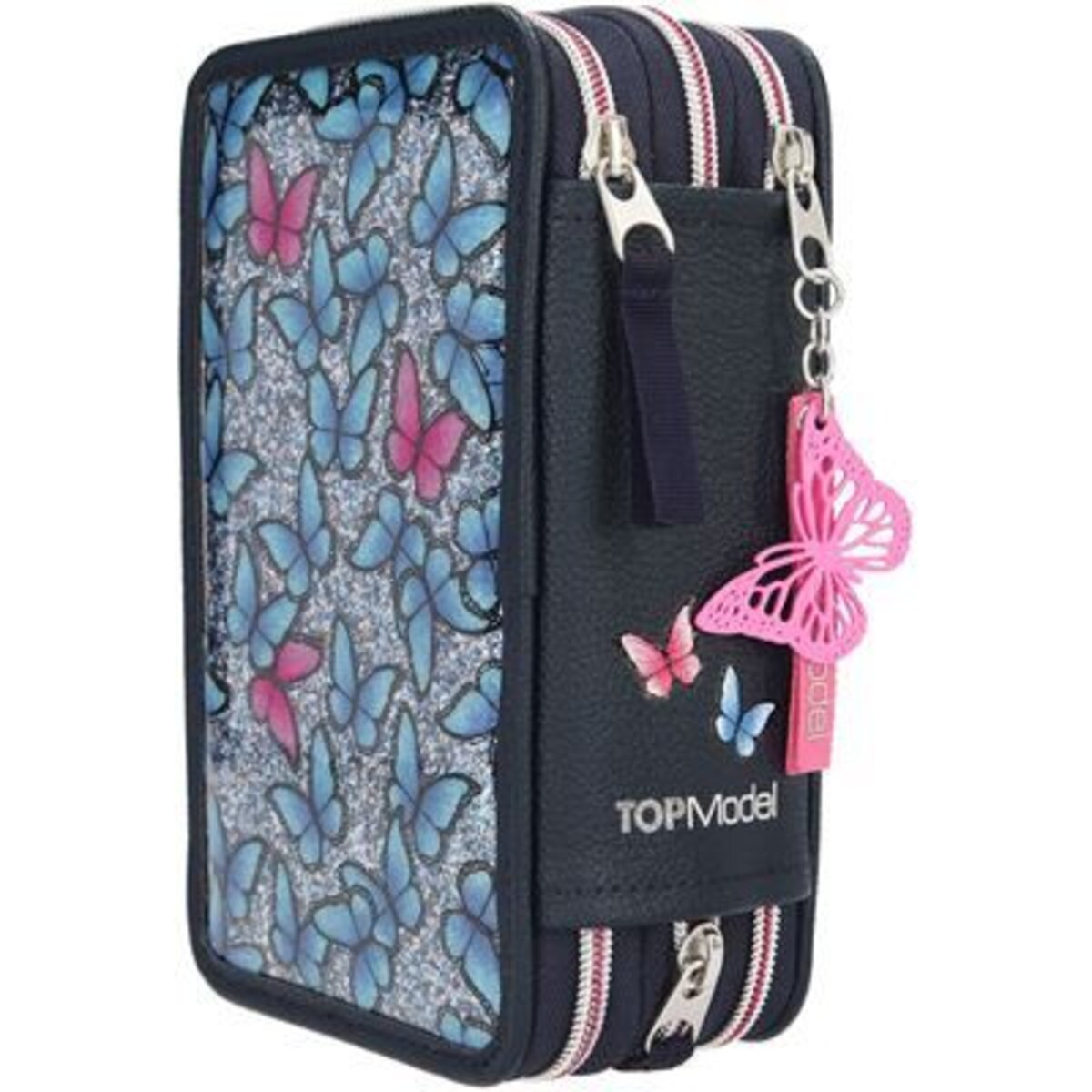 Depesche TOPModel 3-Fach Federtasche BUTTERFLY