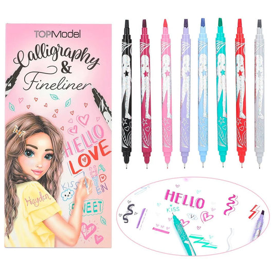 Depesche TOPModel Kalligraphy und Fineliner Set