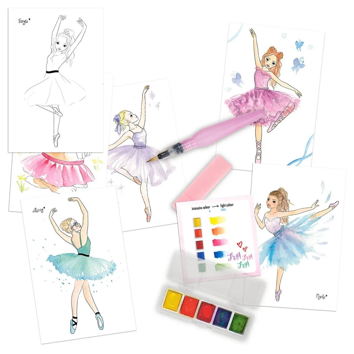 Depesche TOPModel Watercolour Set BALLET