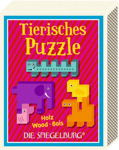 Die Spiegelburg Spiel&Spaß in der Schachtel Tierisches Puzzle