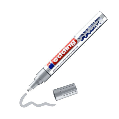 edding 750 Glanzlackmarker, 2-4mm, silber