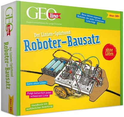 Franzis GEOlino -  Roboter-Bausatz - Linienspürhund - zum Stecken