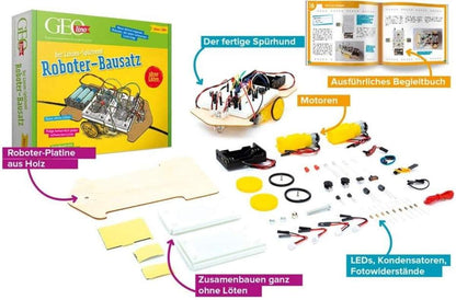 Franzis GEOlino -  Roboter-Bausatz - Linienspürhund - zum Stecken