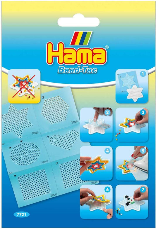 Hama Bügelperlen Bead Tac Haftfolie für Midi Perlen und Stiftplatten