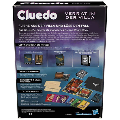 Hasbro Cluedo Verrat in der Villa