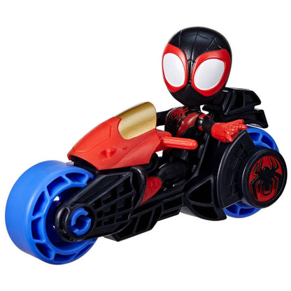 Hasbro Marvel Spidey and His Amazing Friends Motorrad, 1 Stück, 3-fach sortiert