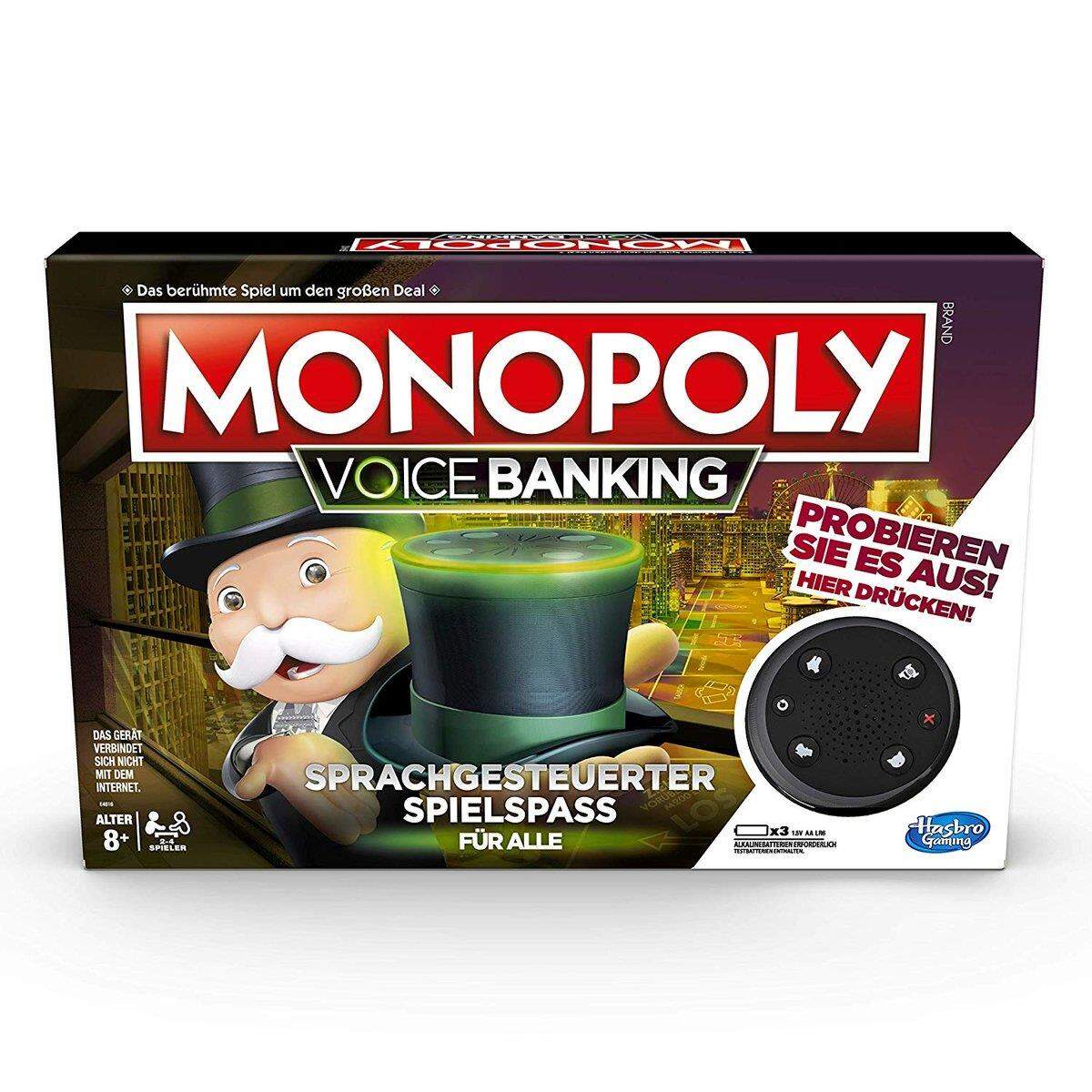 Hasbro Monopoly Voice Activated Banking