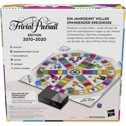 Hasbro Trivial Pursuit 2010er Edition, umfasst die Jahre 2010 bis 2020