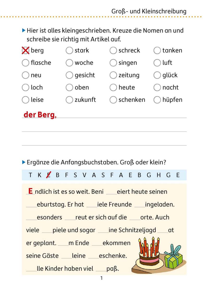 Hauschka Verlag Mein Übungsheft Rechtschreiben 4. Klasse, A5-Heft