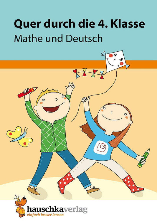 Hauschka Verlag Quer durch die 4. Klasse, Mathe und Deutsch Übungsblock