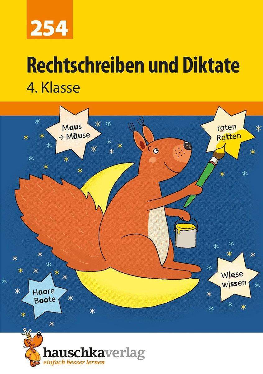 Hauschka Verlag Rechtschreiben und Diktate 4. Klasse