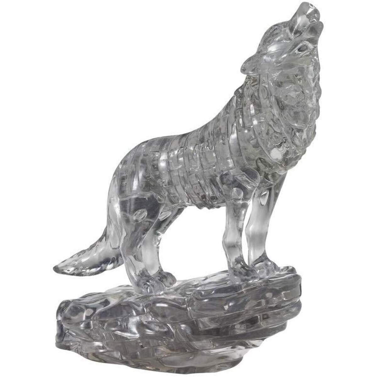 HCM Kinzel Crystal Puzzle - Wolf Schwarz, 37 Teile