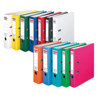 Herlitz Ordner PP A4 8cm FSC-Mix maXfile protect grün