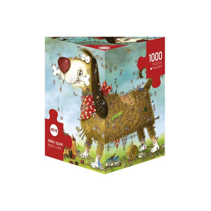 Heye Puzzle - Dog's Life, Degano, 1000 Teile