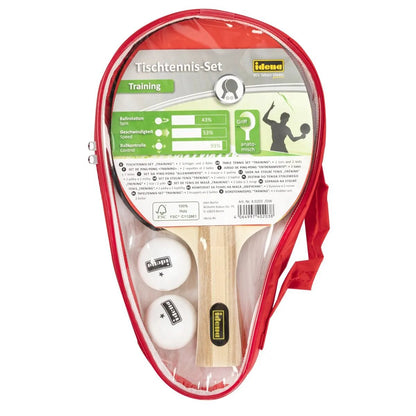 Idena 40203 Tischtennis-Set, 1 Set, 2-fach sortiert