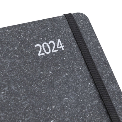 Idena Agenda 2024 A5   flexi grau FSC-Mix