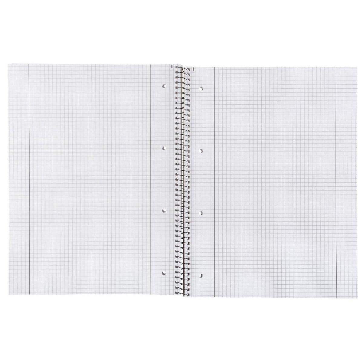 Idena Collegeblock, DIN A4, 80 Blatt, 70 g/m², kariert, gelocht