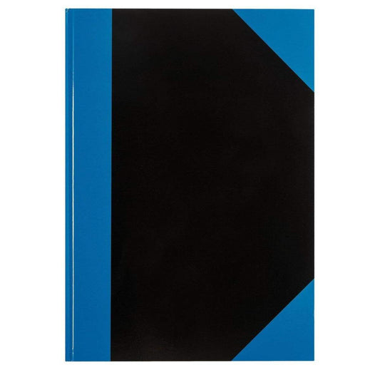 Idena Kladde, DIN A4, 96 Seiten, 70 g/m², liniert, Hardcover, blau/schwarz