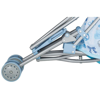 Idena Puppenbuggy, blau