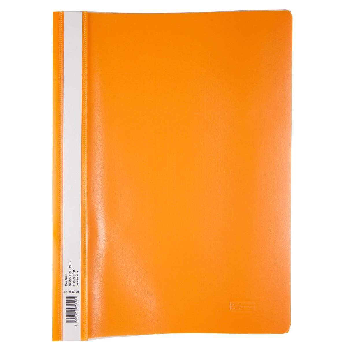 Idena Schnellhefter DIN A4 PP extra stark, orange