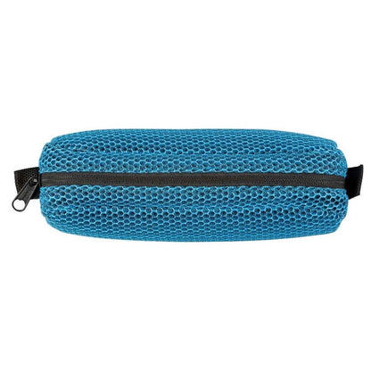 Idena Stifte-Etui Mesh 1 Fach, blau