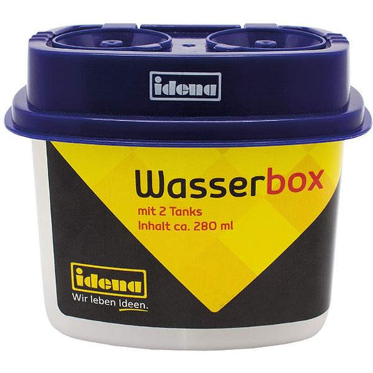 Idena Wasserbox 2 Tanks blau