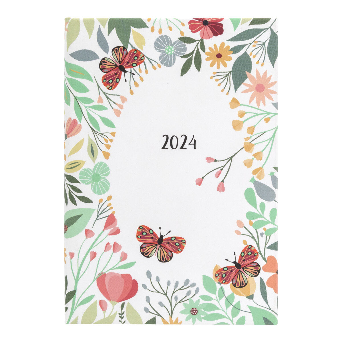 Idena Wochenkalender 2024   A7 Flower Wearth FSC-Mix