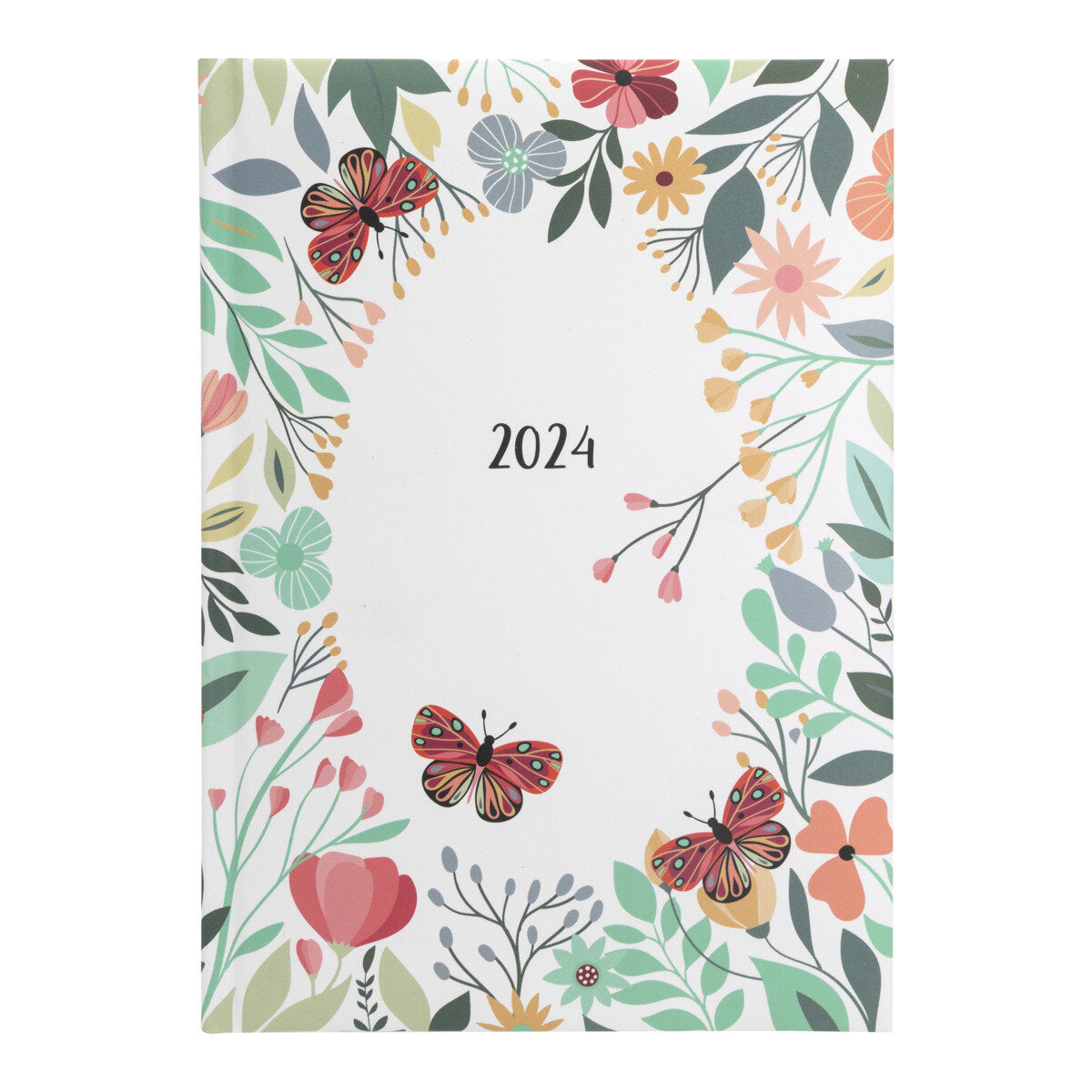 Idena Wochenkalender 2024   A5 Flower Wearth FSC-Mix